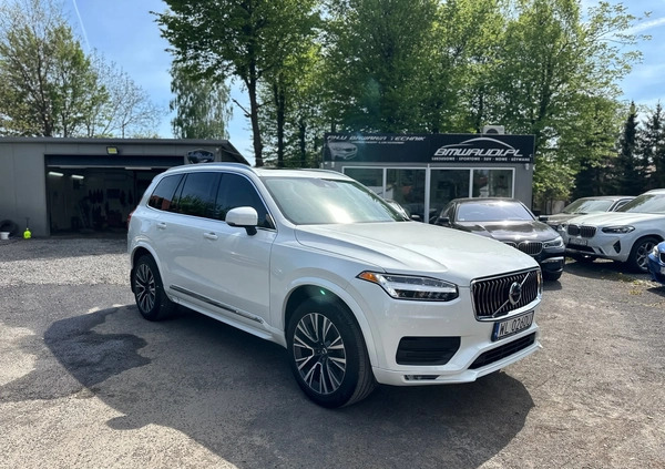 Volvo XC 90 cena 172000 przebieg: 63000, rok produkcji 2020 z Siemiatycze małe 436